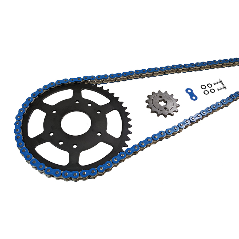 EK-Chain Kettensatz 530 MVXZ-2 für Kawasaki GPZ900R ab Modelljahr 1990- Farbe Blau jetzt online