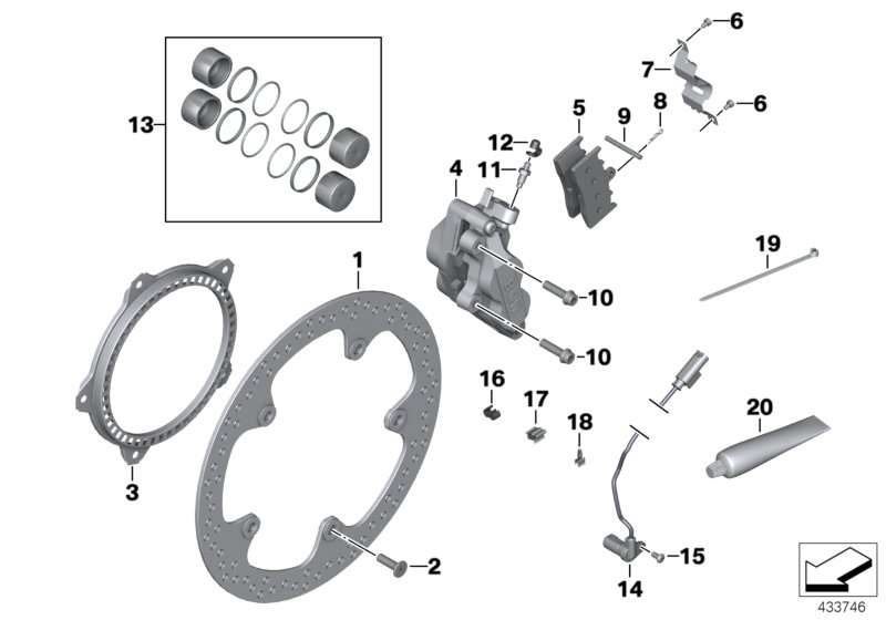 BMW Bolzen K27 K30 K43 K48 K61 R21A R22 R28 34112338251 heißer Online-Verkauf